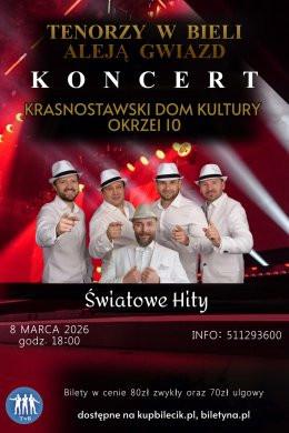 Jelenia Góra Wydarzenie Koncert Koncert Tenorzy w Bieli "Aleją Gwiazd"
